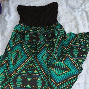 Black Aztec pant suit for sale